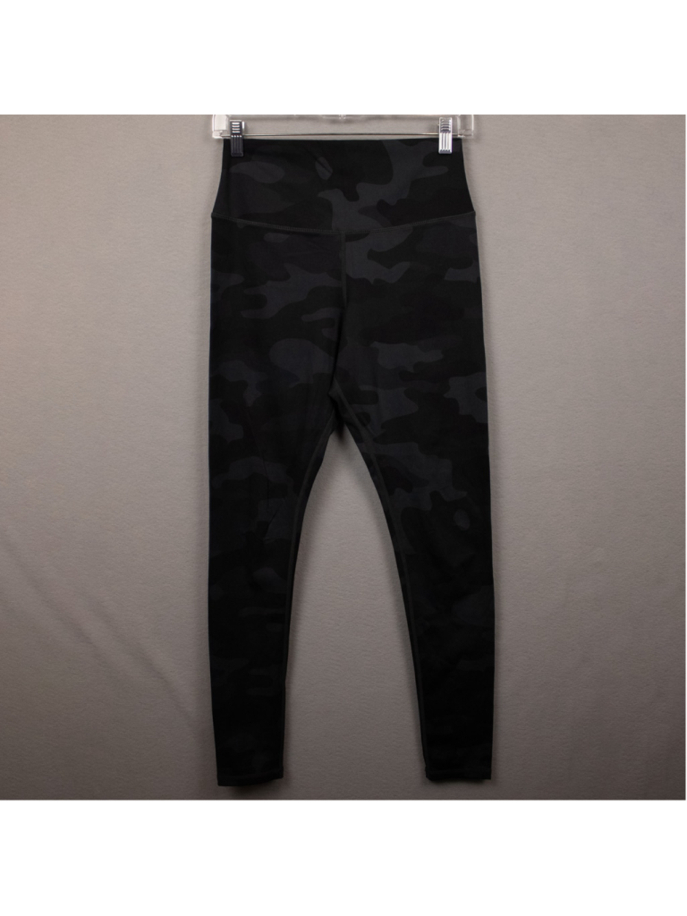 Glydero black gray camo full length leggings-M
